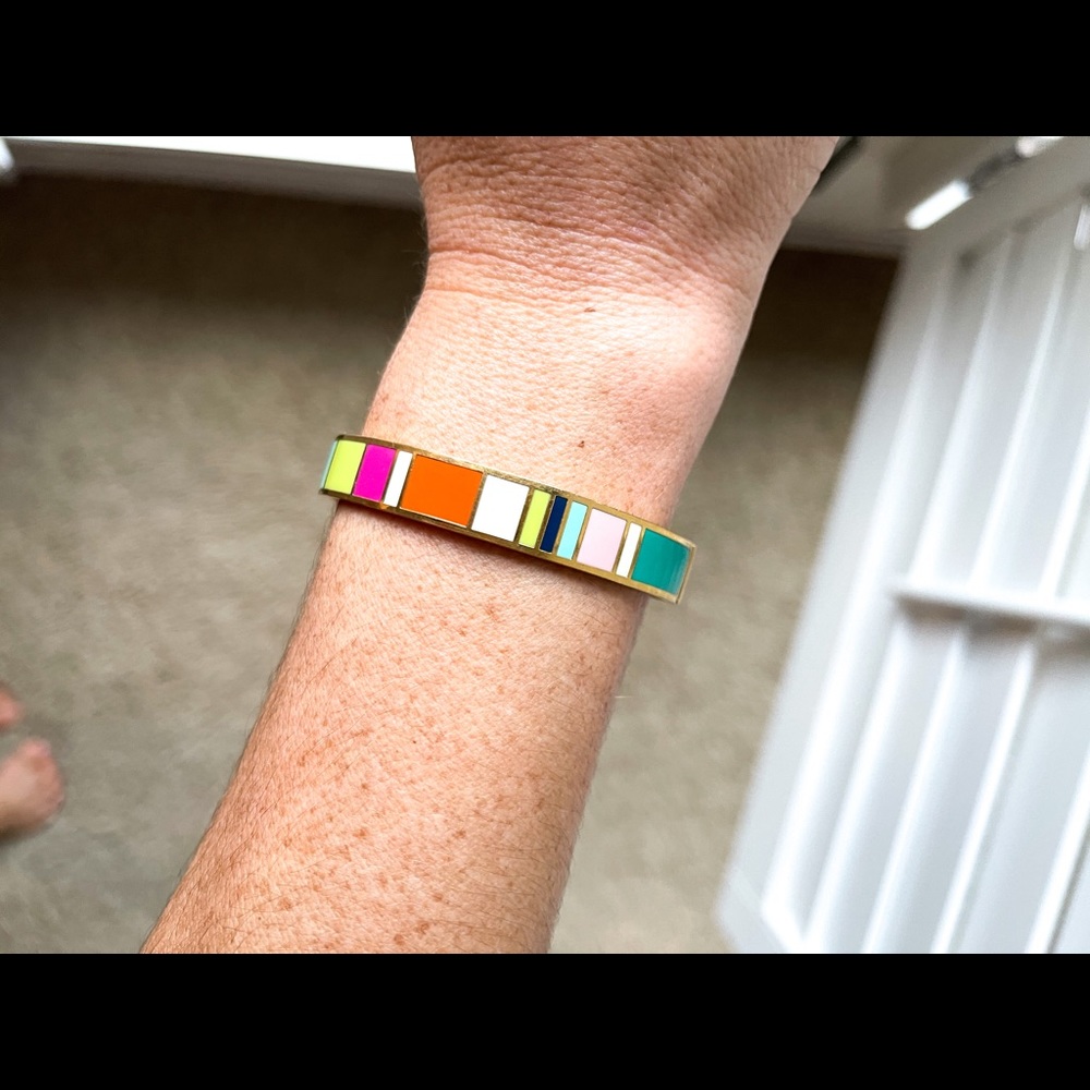 Kate Spade block color bangle